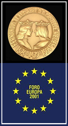 Medalla de Oro de Foro Europa 2001 por Excelencia Profesional